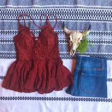 Load image into Gallery viewer, Rust Bralette Top