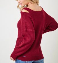 Load image into Gallery viewer, Sangria Sweater