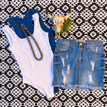 Load image into Gallery viewer, Katy Denim Skirt