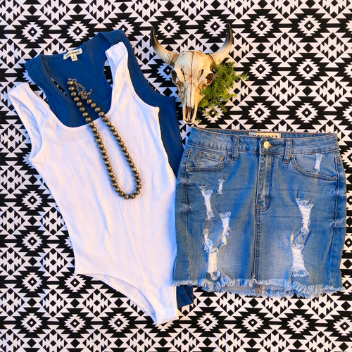 Katy Denim Skirt