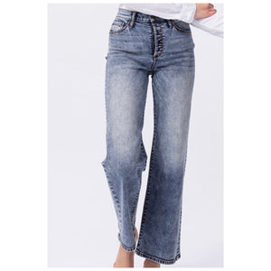 Baylor 90s Denim Wide Leg Jeans