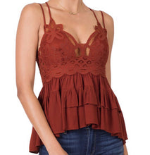 Load image into Gallery viewer, Rust Bralette Top
